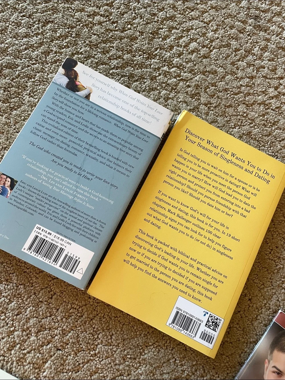 Christian book lot- relationships and dating